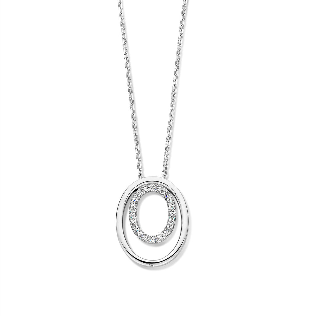 Collier argent Naiomy N4S58