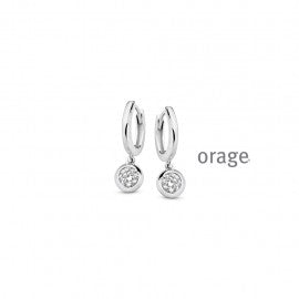 Boucle d'oreilles argent Orage O3118