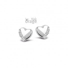 Boucles d'oreilles argent Orage kids K2583